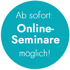 Ab sofort: Online-Seminare möglich!
